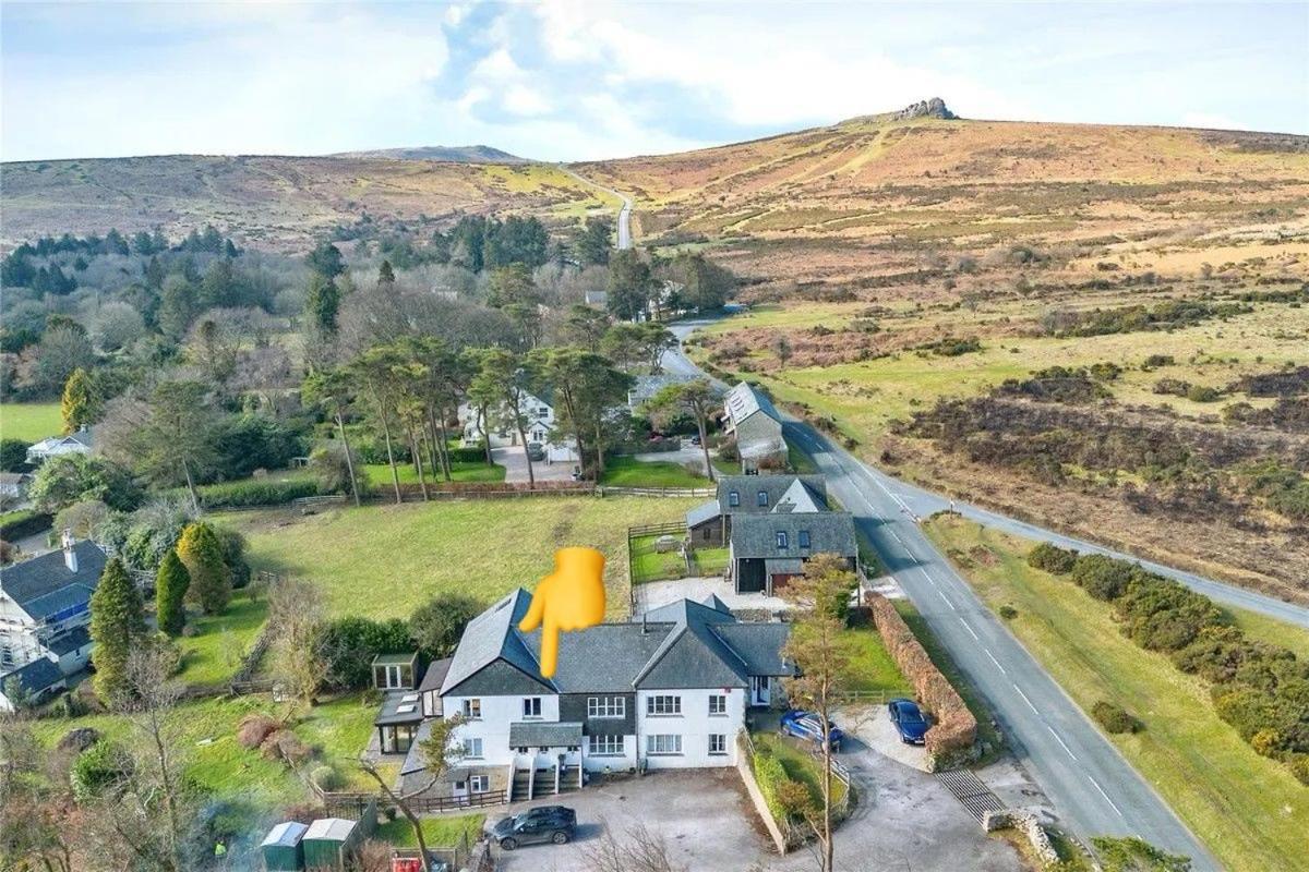 Ferienwohnung Haytor Court, Haytor, Dartmoor Exterior foto